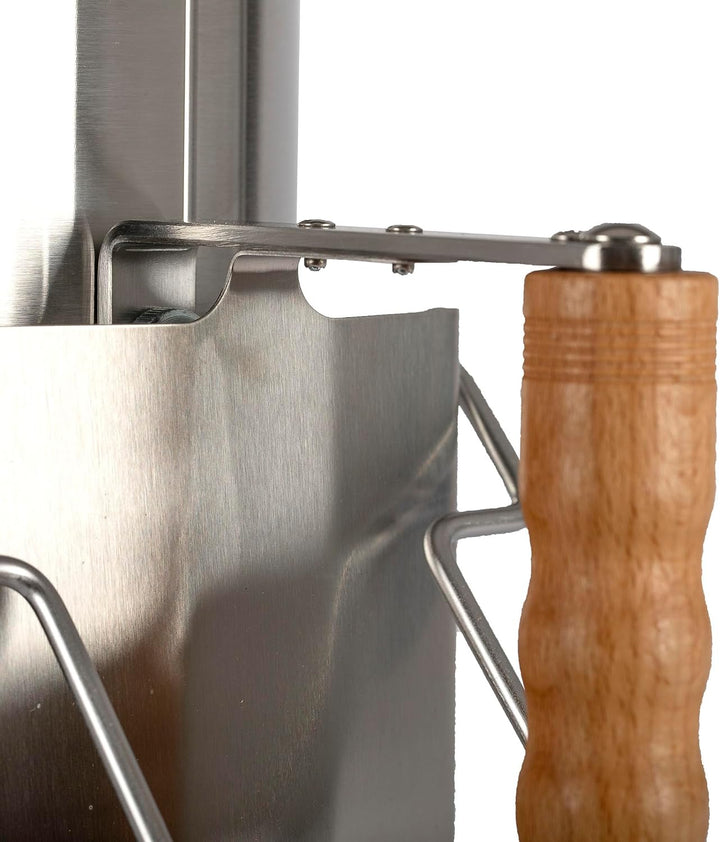 Petromax Anzündkamin XL aus Edelstahl – 6,5 l für Holzkohle &amp; Briketts BBQ! | Optimale Luftzufuhr fü