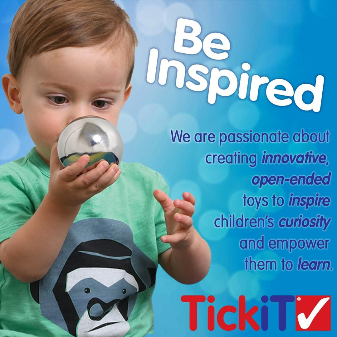 TickiT Sensorischer Stimmungs-Spielwürfel, LED Farbwechsel-Lichttisch, Spiel- und Entdeckerwürfel, A