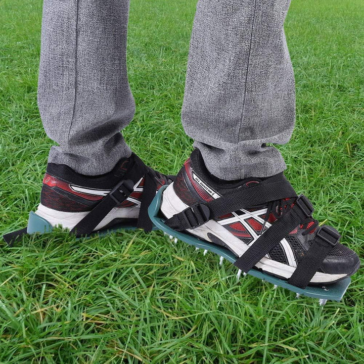 Rasenbelüfter Schuhe, Gartenschuhe, Rasen Nagelschuhe Universelle Belüftungssandalen für den Garten