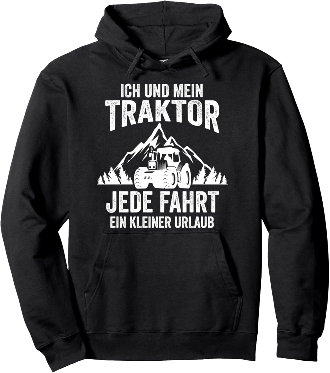 Traktor Traktorfahrer Trecker Bauernhof Pullover Hoodie