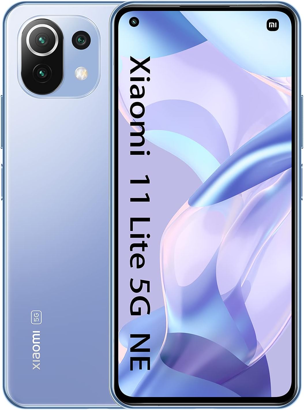 Xiaomi 11 Lite 5G NE 8GB+128GB Bubblegum Blue ohne Simlock, ohne Branding