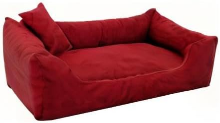 tierlando® Stabiles Hundebett Moritz Komfort Hundesofa aus festgewebtem, robusten Polyester, Grösse: