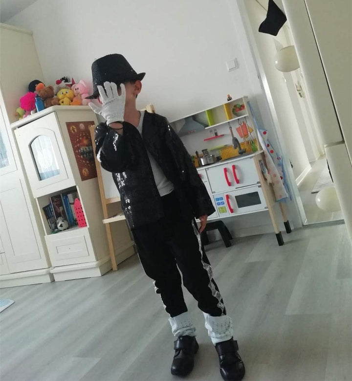 Kostuime Pailetten Lose Anzugjacken fur Erwachsene Kinder WeihnachtenHalloween Cosplay Rollenspiel P