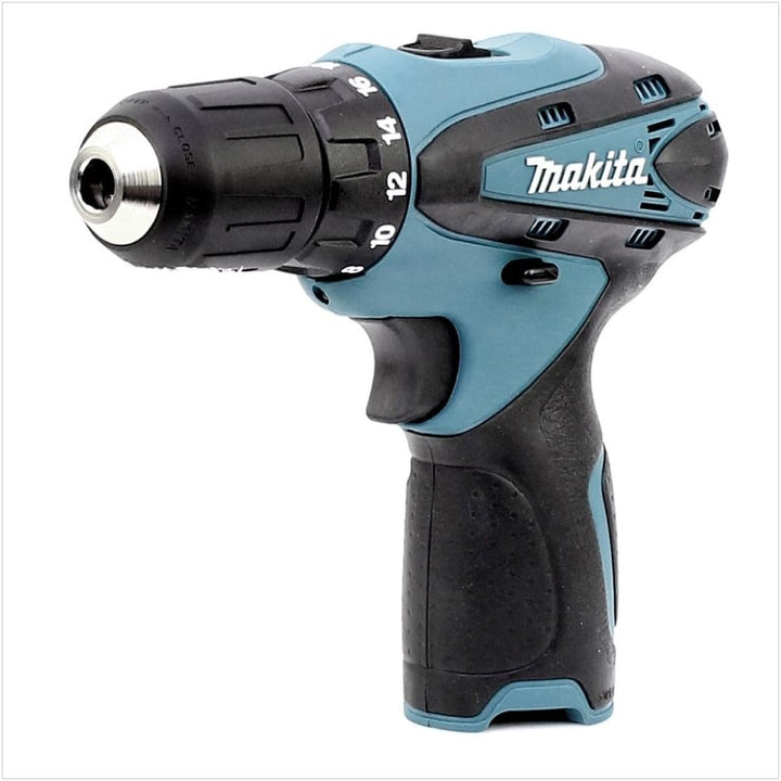 Makita DF 330 10,8 V Li-Ion Akku Bohr Schrauber blau Solo - nur das Gerät ohne Zubehör