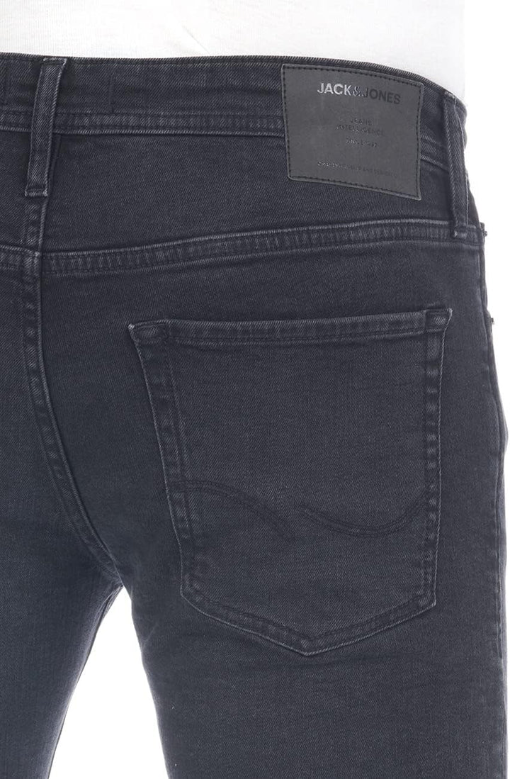 JACK &amp; JONES Male Slim Fit Jeans JJIGLENN JJFELIX GE 046 50SPS NOOS Slim Fit Jeans 33W / 32L Black D