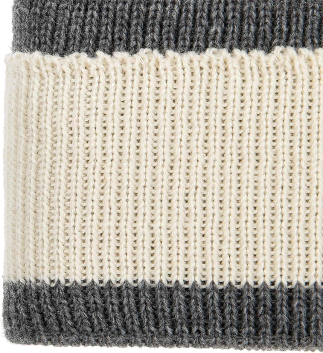 LIERYS Mono Stirnband Damen/Herren 8 cm breit - Made in Germany - dreilagiges Strickband gefüttert m