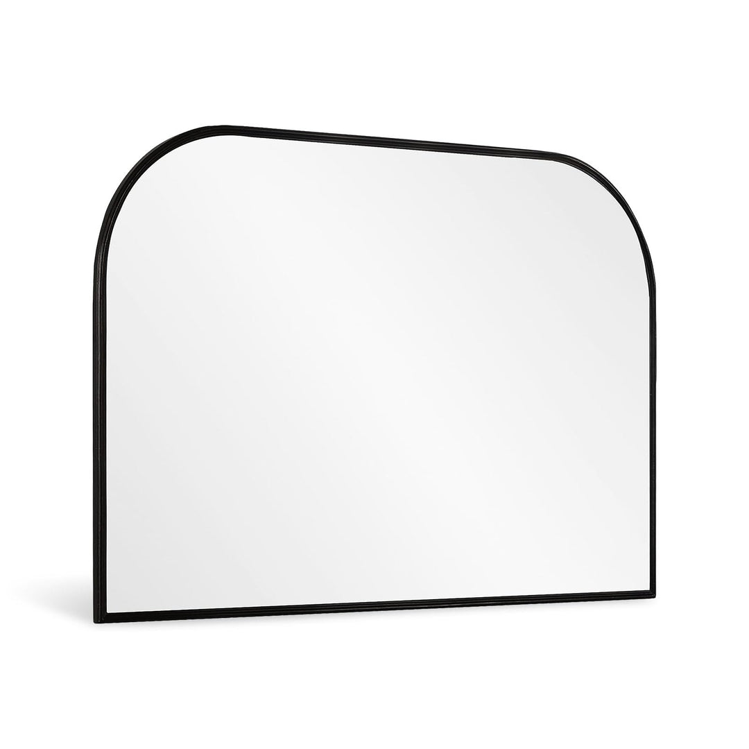 Minuover Moderner, grosser Wandspiegel, moderner, minimalistischer Heimdekor, Bogen-Mantel-Spiegel,
