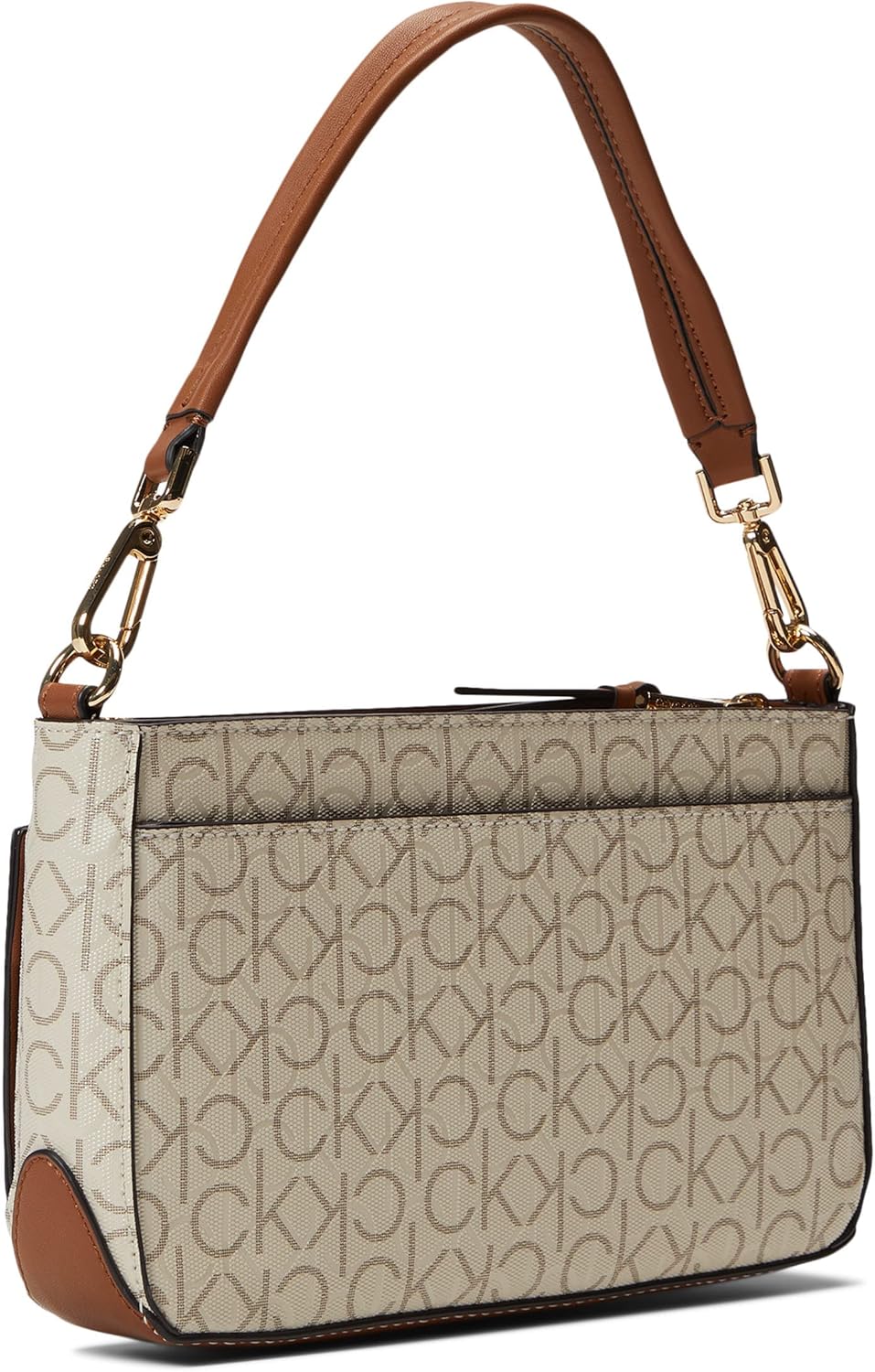 Calvin Klein Lucy Schultertasche mit Drei Fächern Calvin Klein Lucy Schultertasche mit drei Fächern