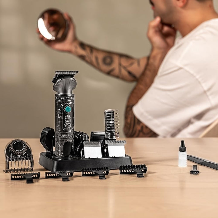 Cecotec Profi-Trimmer Multifunktion Precisioncare Samurai Profiling 6 in 1. Für Nase und Körper, 150