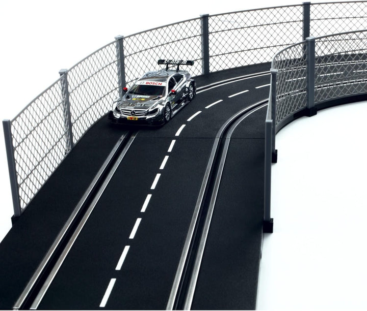 Overdrive-Racing Fangzaun System 5m kompatibel mit Carrera Digital 124 132 EVO Kurven Geraden Zaun B