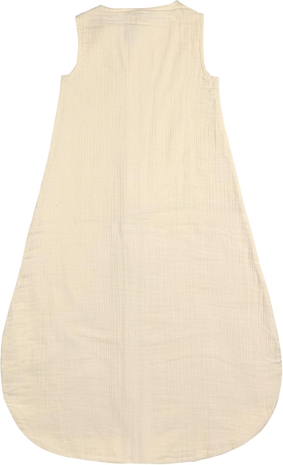 LÄSSIG Baby Sommerschlafsack ohne Ärmel Musselin Baumwolle GOTS zertifiziert/Muslin Baby Sleeping Ba