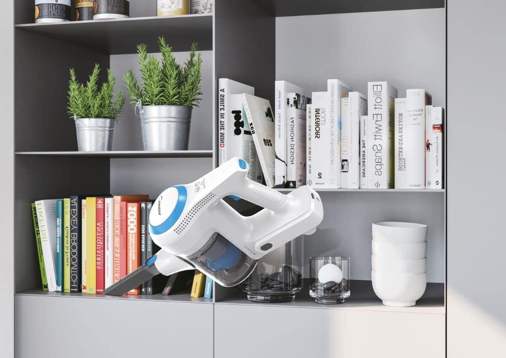 CANDY CVIVA CVIVA20, Besensauger, weiss/blau