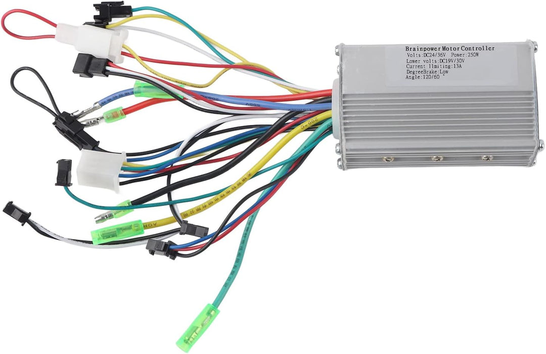 ASHATA Bürstenloser 24-V-250-W-Controller, 24-V-250-W-Motor-Controller für Elektroroller