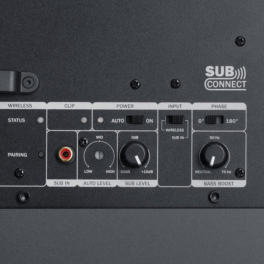 Teufel T 10 Subwoofer Aktiv-Subwoofer der High End-Klasse, als Frontfire- oder Downfire-Subwoofer Mu