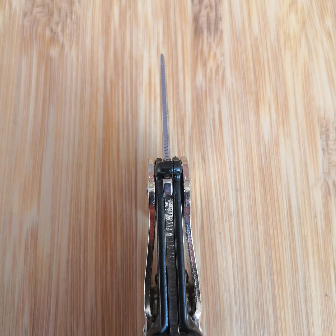 Pulltap's Slider 900 Kellnermesser / Korkenzieher für linkshändige / linkshänder (Schwarz)