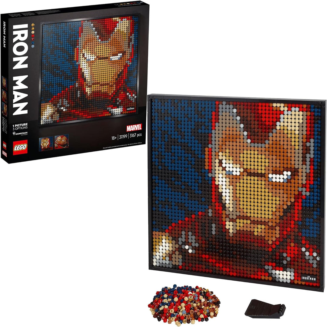 LEGO 31199 Art Marvel Studios Iron Man - Kunstbild