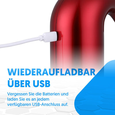 NK Elektrischer Weinkaraffe, automatischer und tragbarer Weinbelüfter, wiederaufladbar über USB, ink