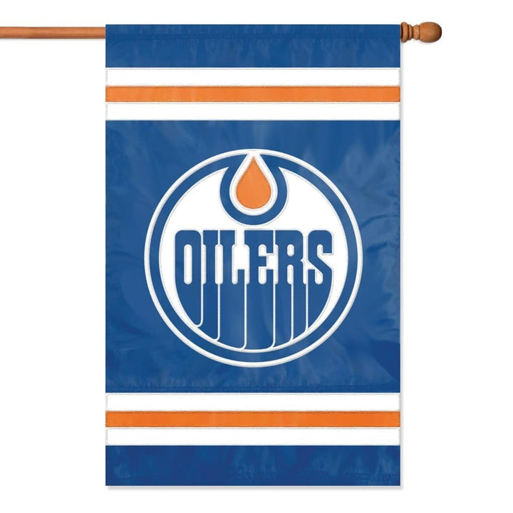 Party Animal Offiziell lizenzierte NHL Banner Flaggen Edmonton Oilers