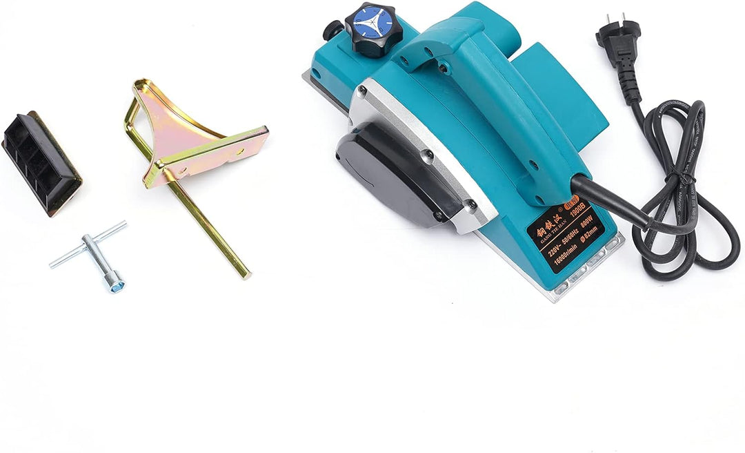 Elektrische Hobelmaschine 800W mit Holzschleif- und Schneidfunktion, Professionelle Holzbearbeitung,