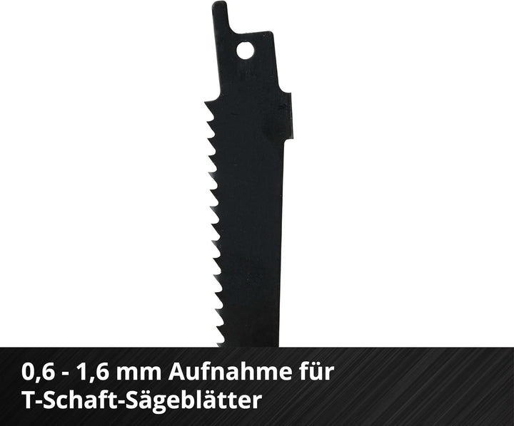 Einhell Akku-Universalsäge TE-AP 18/22 Li Power X-Change (18 V, Li-Ion, 2600 min-1 max. Hubzahl, 100