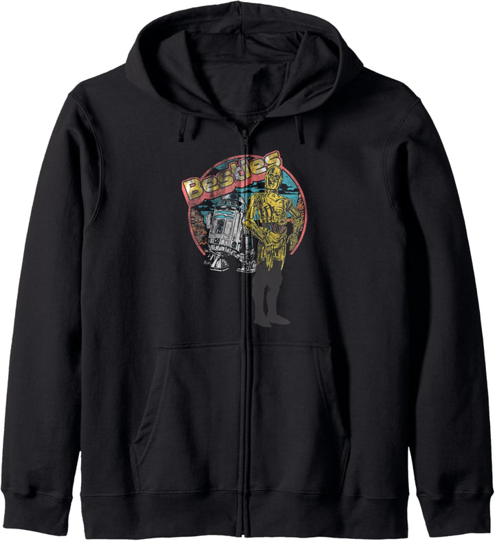 Star Wars R2-D2 C-3PO Besties Portrait Kapuzenjacke