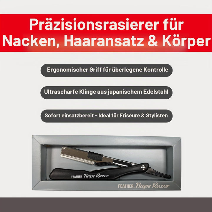 Feather FEATHER Nape Razor grau/schwarz, 1er Pack(1 x 31 g)