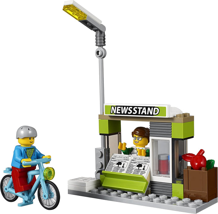 LEGO City 60154 - "Busbahnhof Konstruktionsspiel, bunt Single, Single
