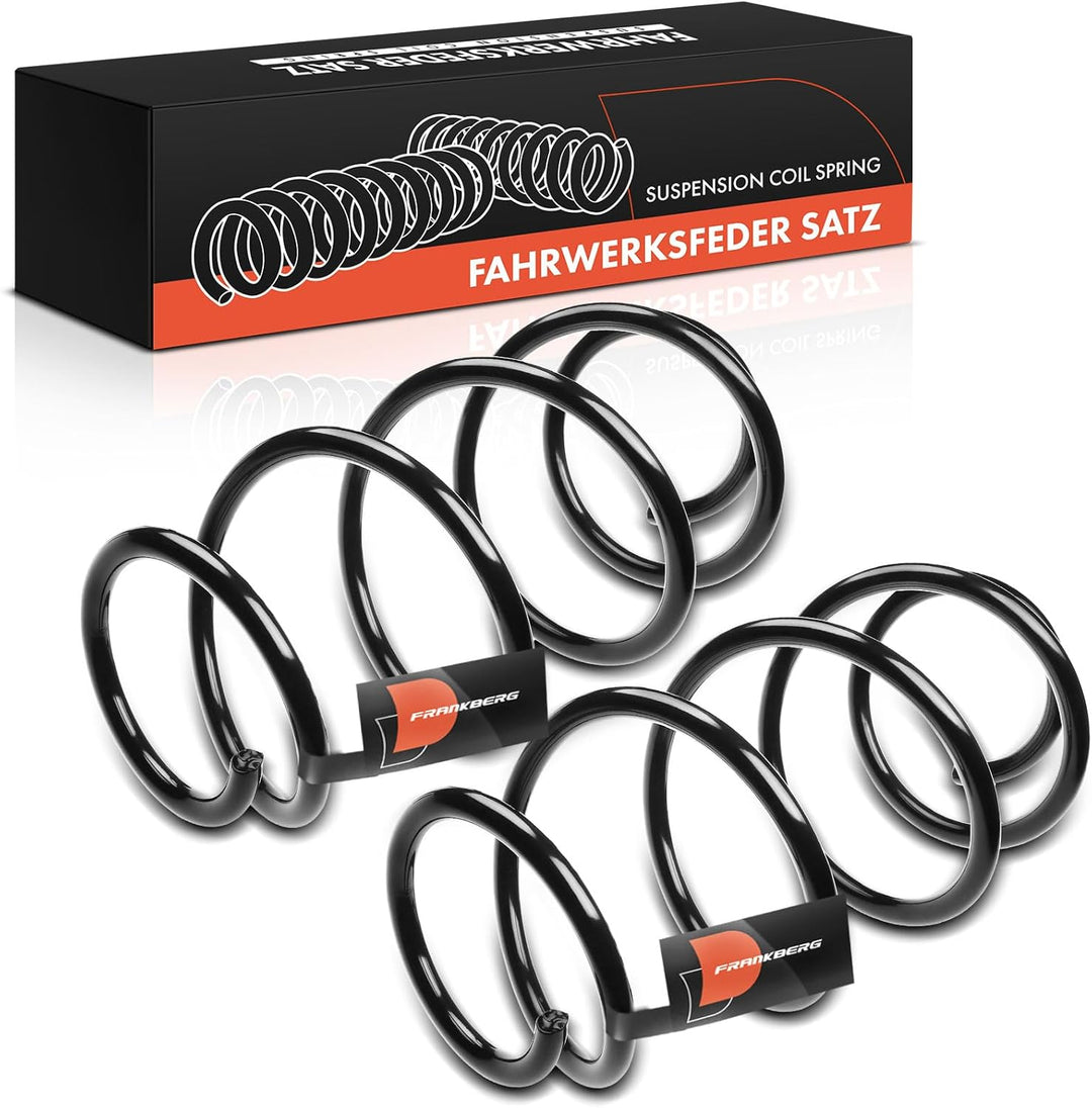 Frankberg 2x Federn Fahrwerksfeder Vorderachse Kompatibel mit X3 F25 xDrive35i SUV 2010-2017 Replace