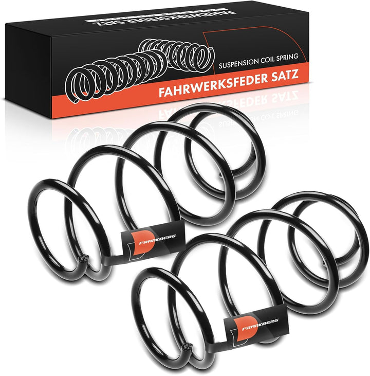 Frankberg 2x Federn Fahrwerksfeder Vorderachse Kompatibel mit X3 F25 xDrive35i SUV 2010-2017 Replace