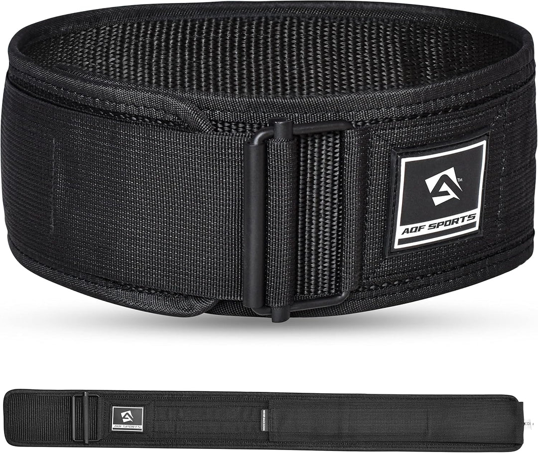 AQF Gewichthebergürtel, 4"/10.2cm Autolock Nylon Gürtel, Functional Training Bodybuilding Fitness Gü