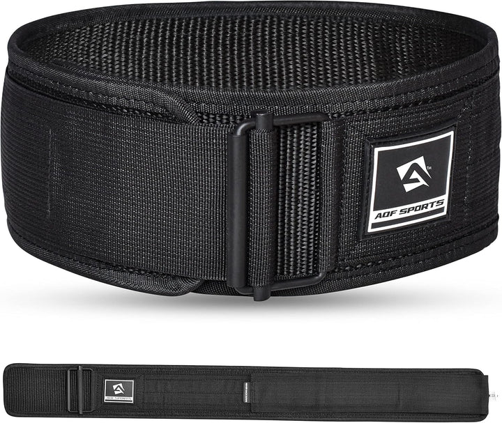 AQF Gewichthebergürtel, 4"/10.2cm Autolock Nylon Gürtel, Functional Training Bodybuilding Fitness Gü
