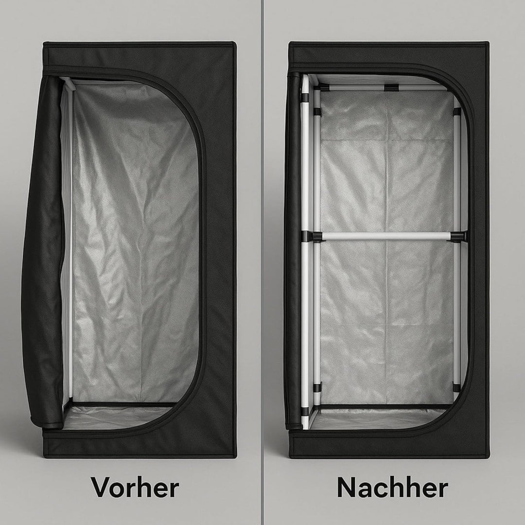 Weedness Homebox Spare Parts Stangen Set 100 - Zuchtzelt Growschrank Growzelt Zuchtbox Gewächszelt H