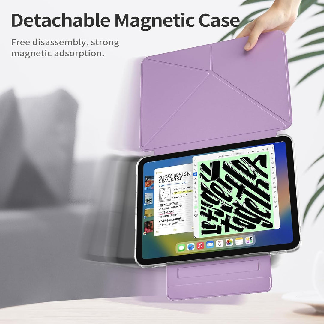 Hülle für iPad (A16) 11. Generation 11 Zoll (2025) & iPad 10. Generation 10,9 Zoll (2022) mit Stifth