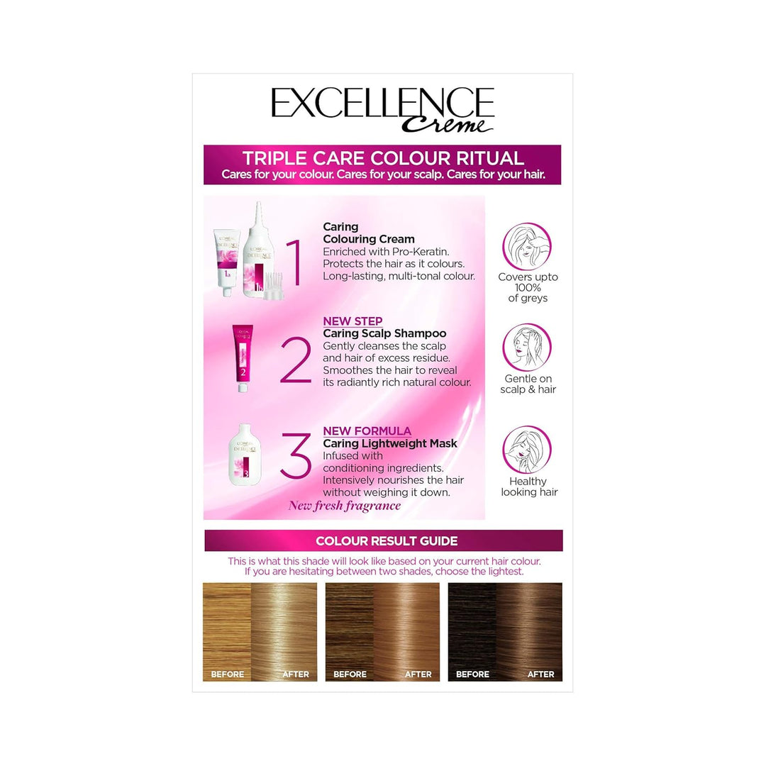 L 'Oreal Paris Excellence 7.31 Dark Caramel Blonde, 7.31 Dark Caramel Blonde