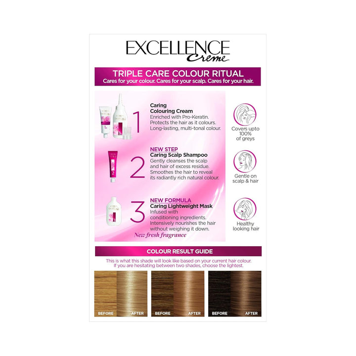 L 'Oreal Paris Excellence 7.31 Dark Caramel Blonde, 7.31 Dark Caramel Blonde