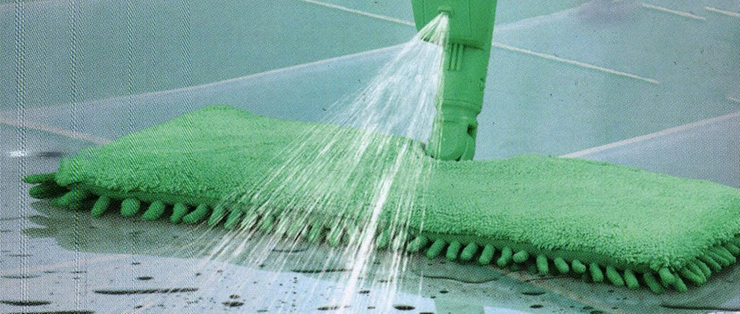 CLEANmaxx Ersatz-Wischtücher 2er Set für Spray-Mopp Bodenwischer 2-in-1 mit Wendefunktion | Mikrofas