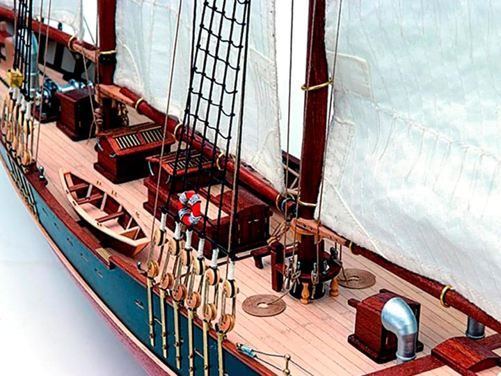Artesanía Latina - Holzmodellschiff – Kanadischer Schoner, Bluenose II - Modell 22453, Masstab 1:75