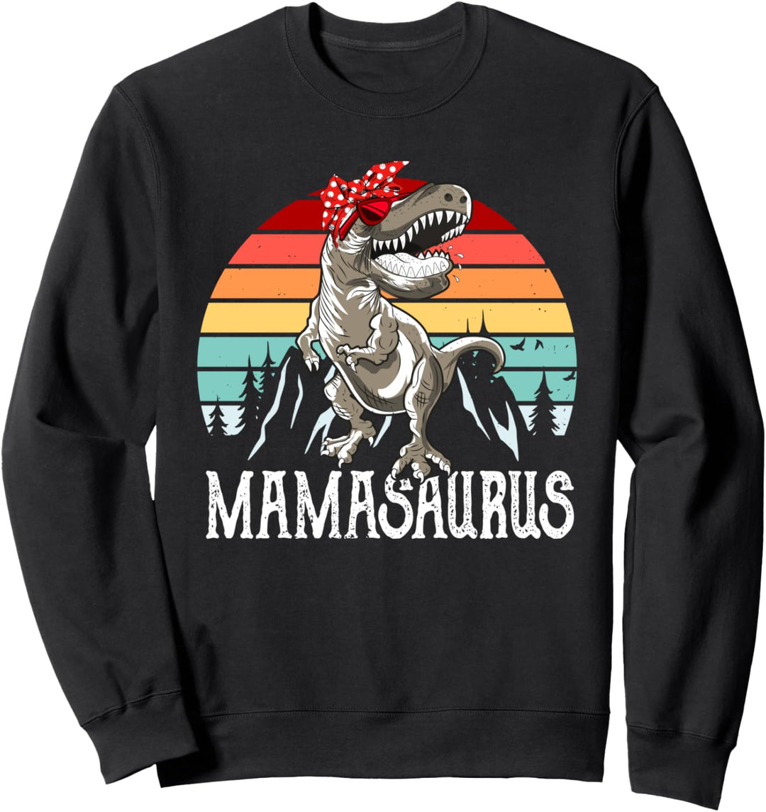 Lustige MamaSaurus T Rex Dinosaurier Mama Saurus Sweatshirt