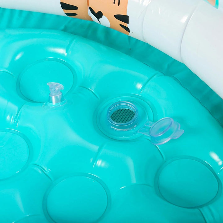 Aufblasbare Schwimmbecken,Badewanne mit niedlichem Muster,Runder aufblasbarer Pool - Für, Mädchen, H