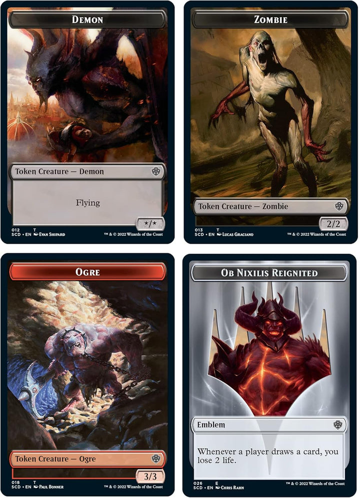 Magic: The Gathering Starter Commander Deck - Chaos Incarnate (Black-Red - Englische Version), Chaos