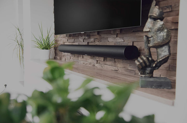 Wandhalterung für Sonos Arc inklusive Erkennungssensor (Schwarz), Schwarz
