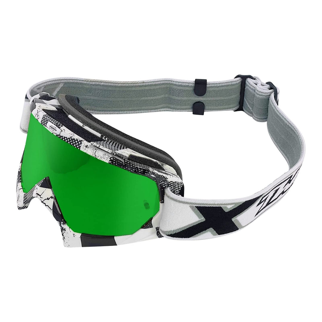 TWO-X Cross-Brille - Motocross-Brille - Kratzfeste Motorrad-Brille - Enduro & Downhill - Modell Race
