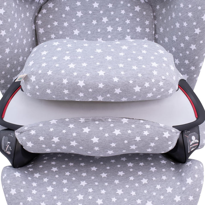 JYOKO Kids Bezug für Autositz kompatibel mit Cybex Pallas M (White Star), White Star