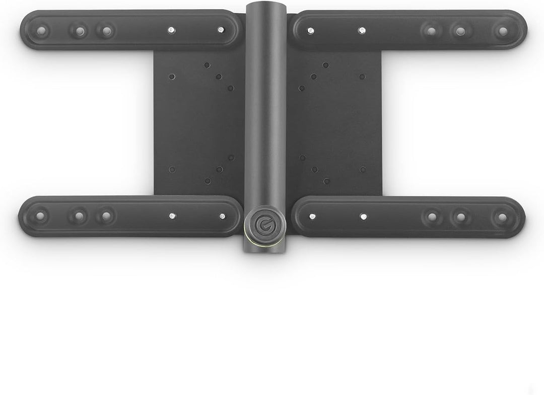 Gravity SA VESA 1 - VESA-Monitorhalterung für 35 mm Stativrohre, Belastbarkeit bis 30 kg, schwarz