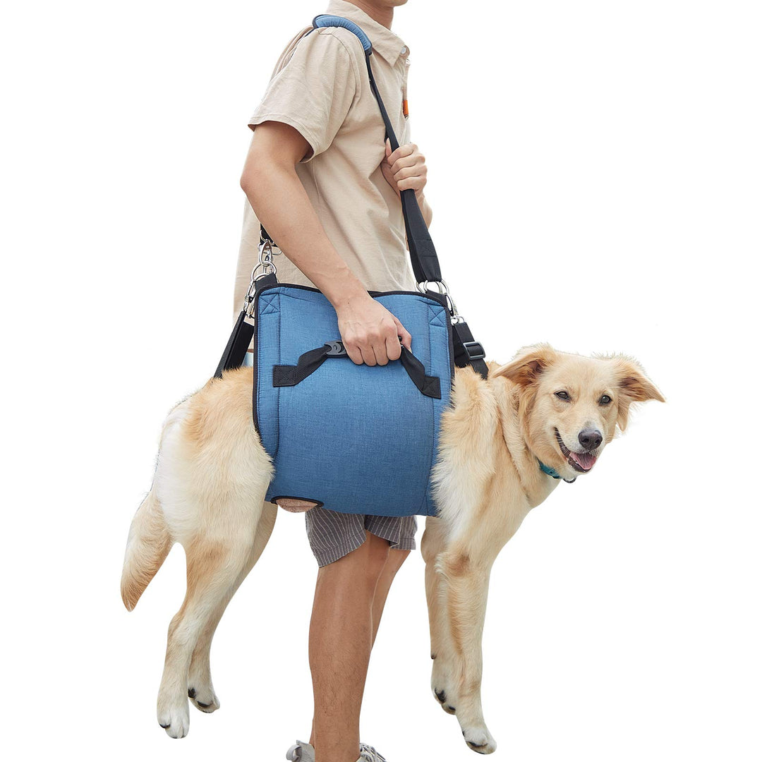 Coodeo Hundetragegurt, Notfallrucksack Haustierbeine Unterstützung & Rehabilitation Hundeliftgeschir