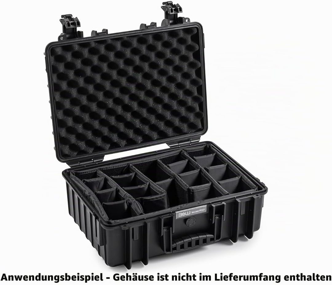 B&amp;W International GmbH - variable Facheinteilung für unseren Robusten Outdoor Transportkoffer - Typ