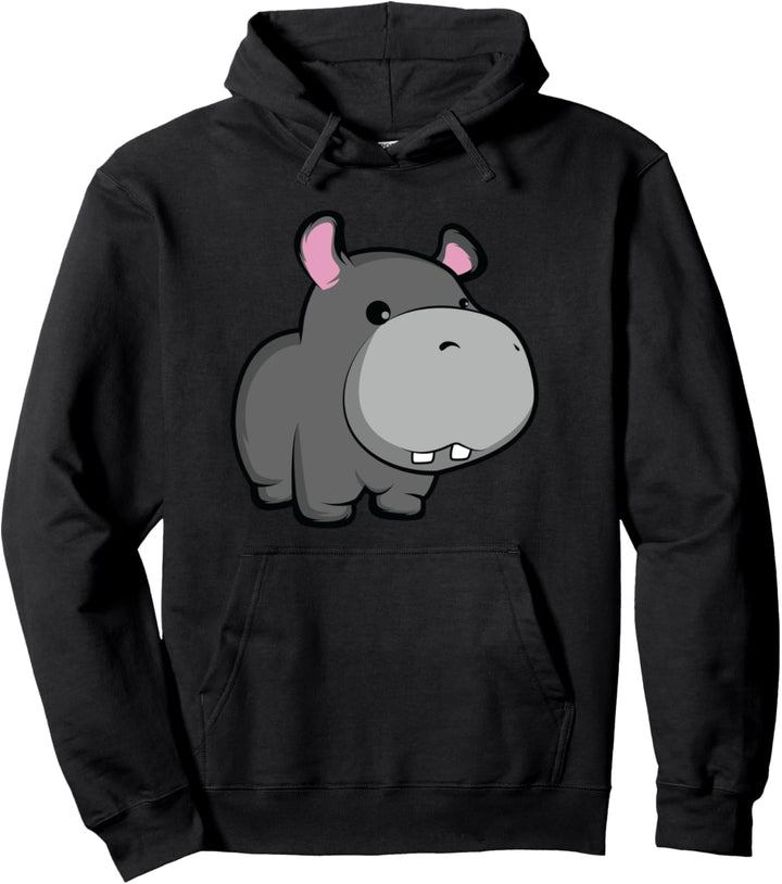 Hippo Netter Tierpfleger Pullover Hoodie