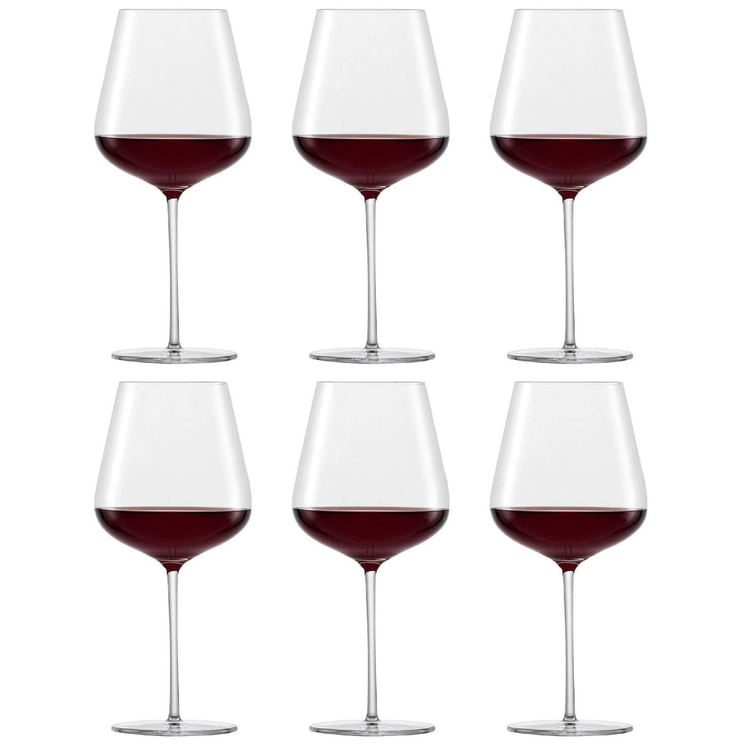 Schott Zwiesel Vervino Allroundglas 6 Stück mit Moussierpunkt