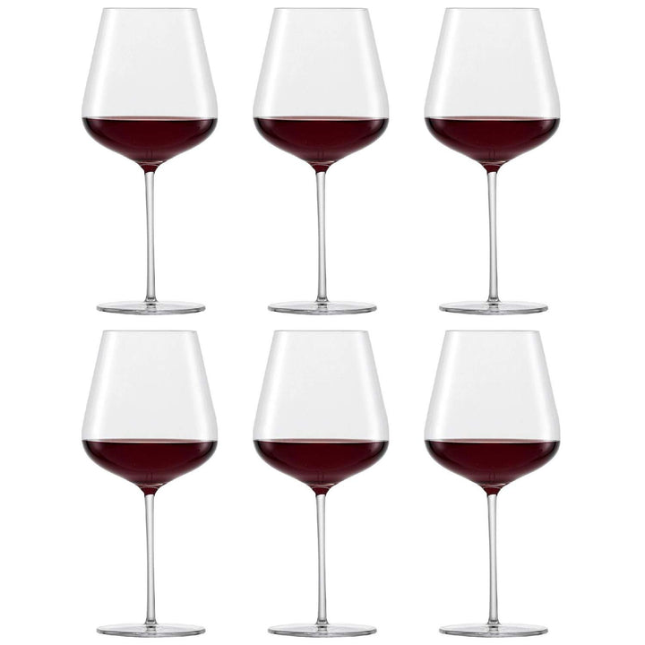 Schott Zwiesel Vervino Allroundglas 6 Stück mit Moussierpunkt