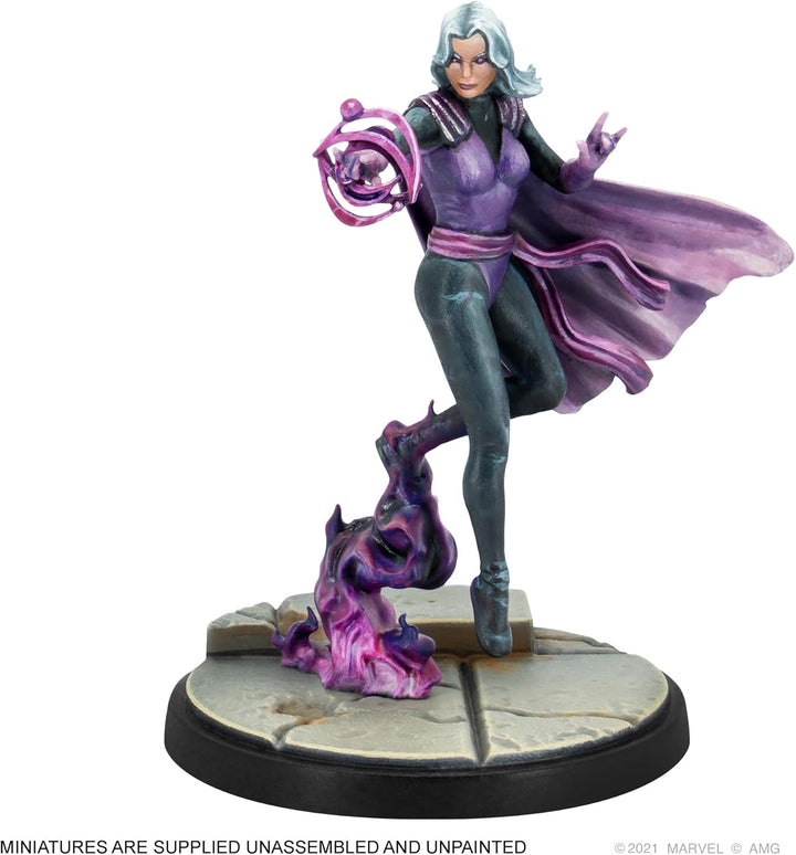 Atomic Mass Games , Doctor Strange & Clea, Miniatures Game, Ages 14+, 2 Players, 45 Minutes Playing